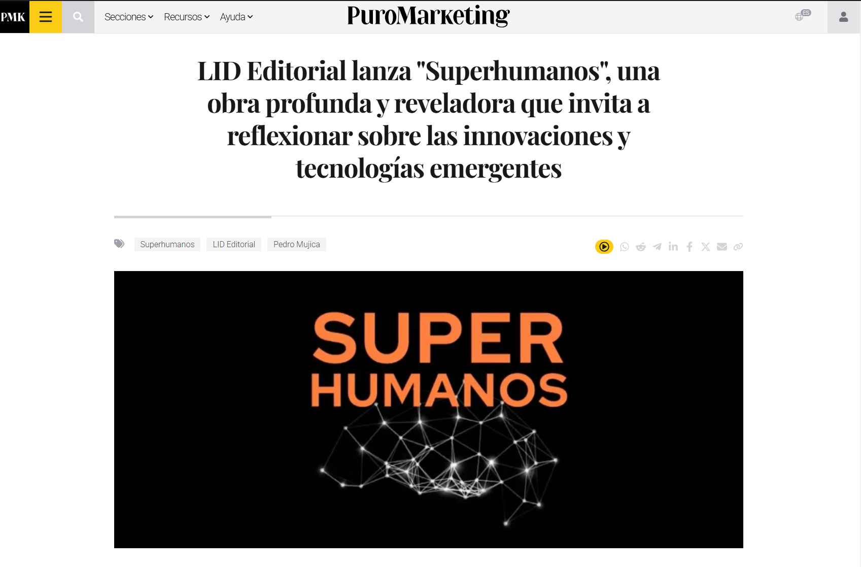 LID lanza «Superhumanos», una obra profunda y reveladora